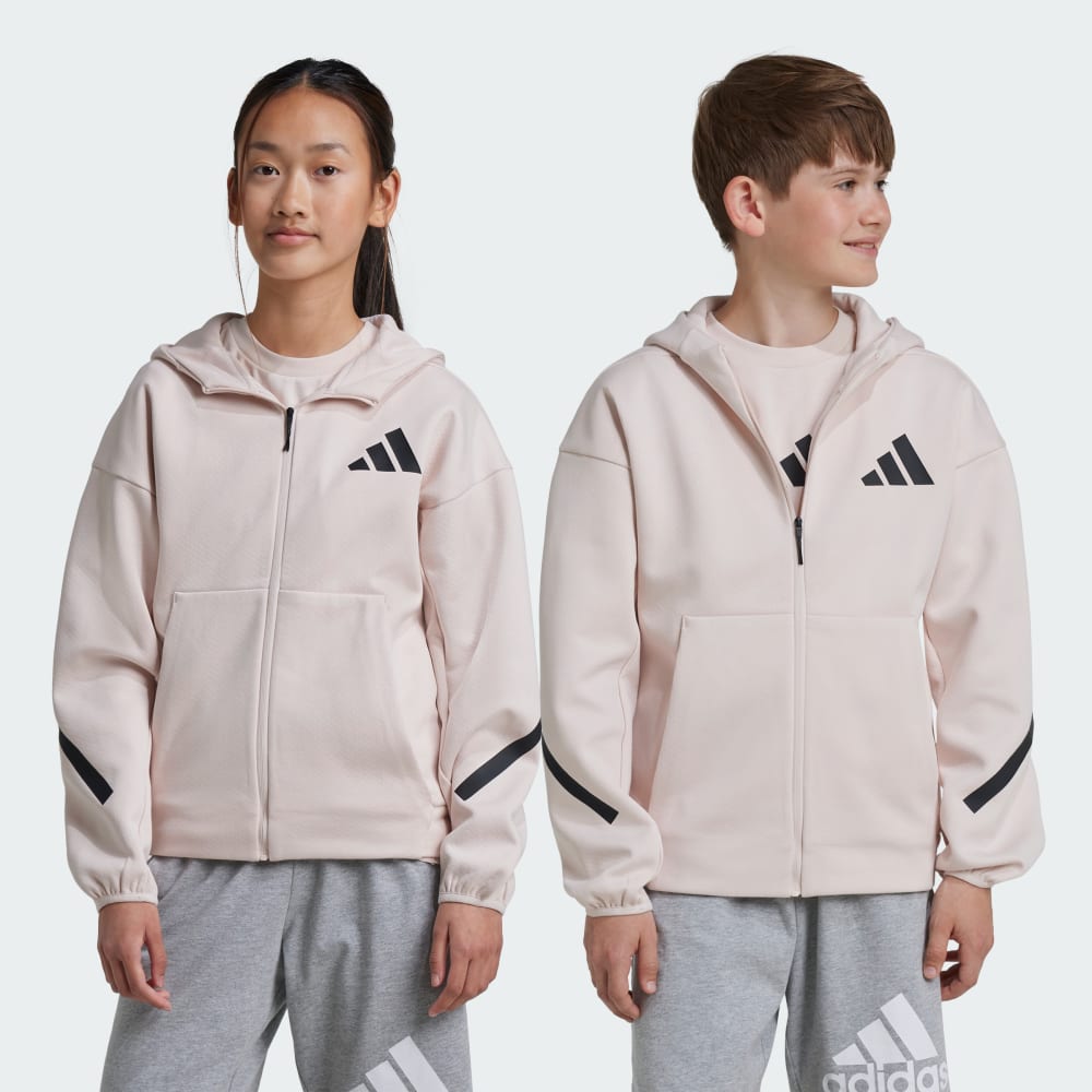 adidas Z.N.E. Full-Zip Hooded Track Jacket Kids Adidas