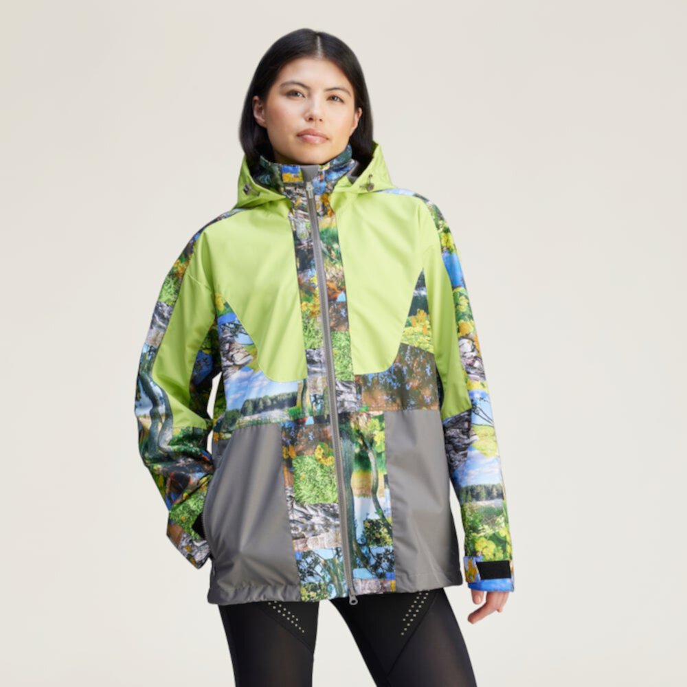 adidas by Stella McCartney TrueNature Earth Collage Backpack Jacket Adidas by Stella McCartney