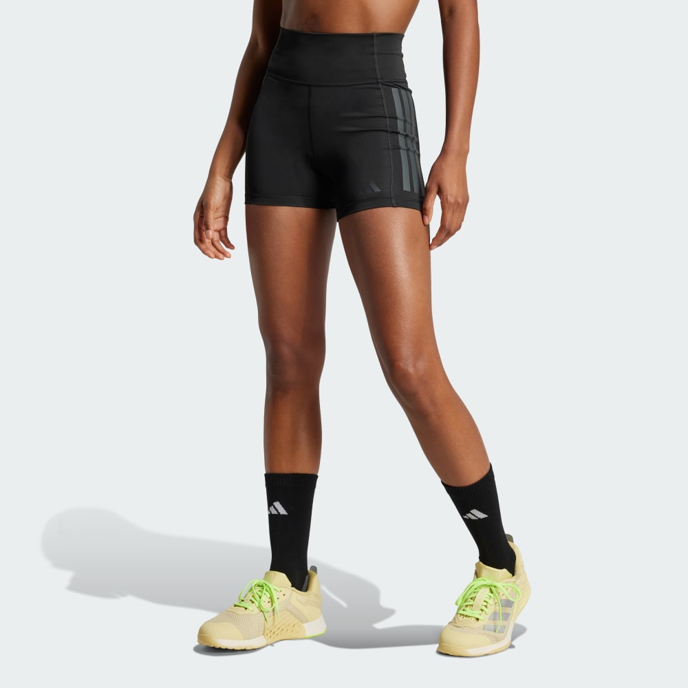 Optime 3-Stripes 1/4 Short Leggings Adidas performance