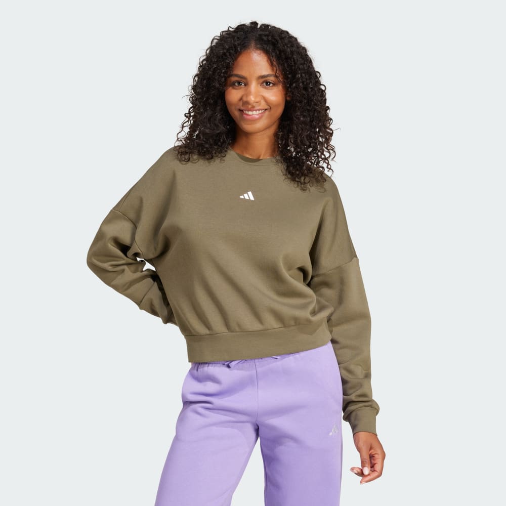 Essentials Small Logo Feelcozy Sweatshirt Adidas