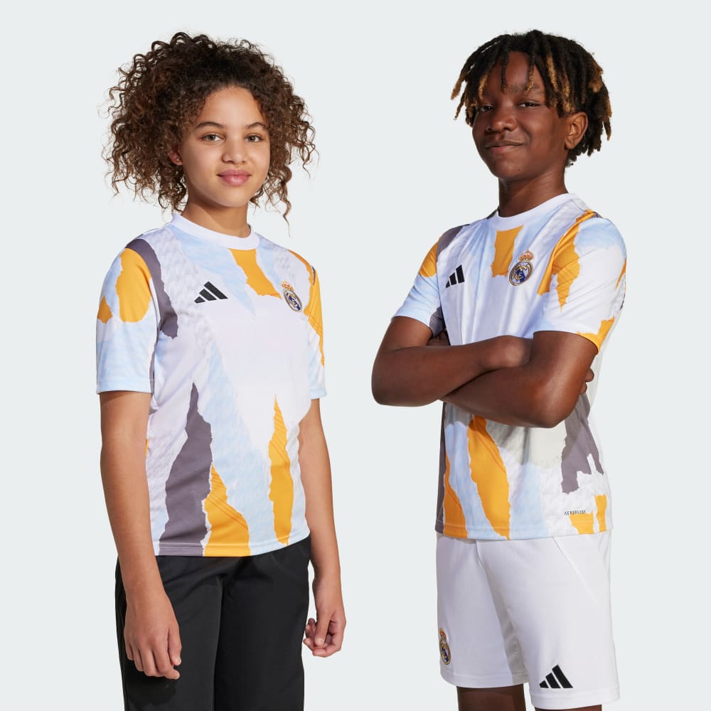 Real Madrid 24/25 Pre-Match Jersey Kids Adidas performance