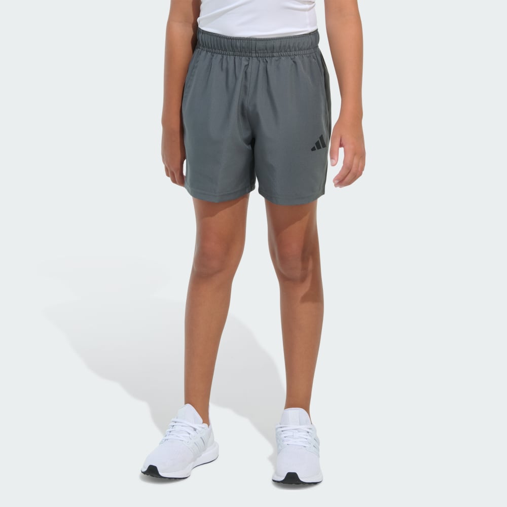 adidas Elastic Waistband Essentials Small Logo Woven Shorts Adidas