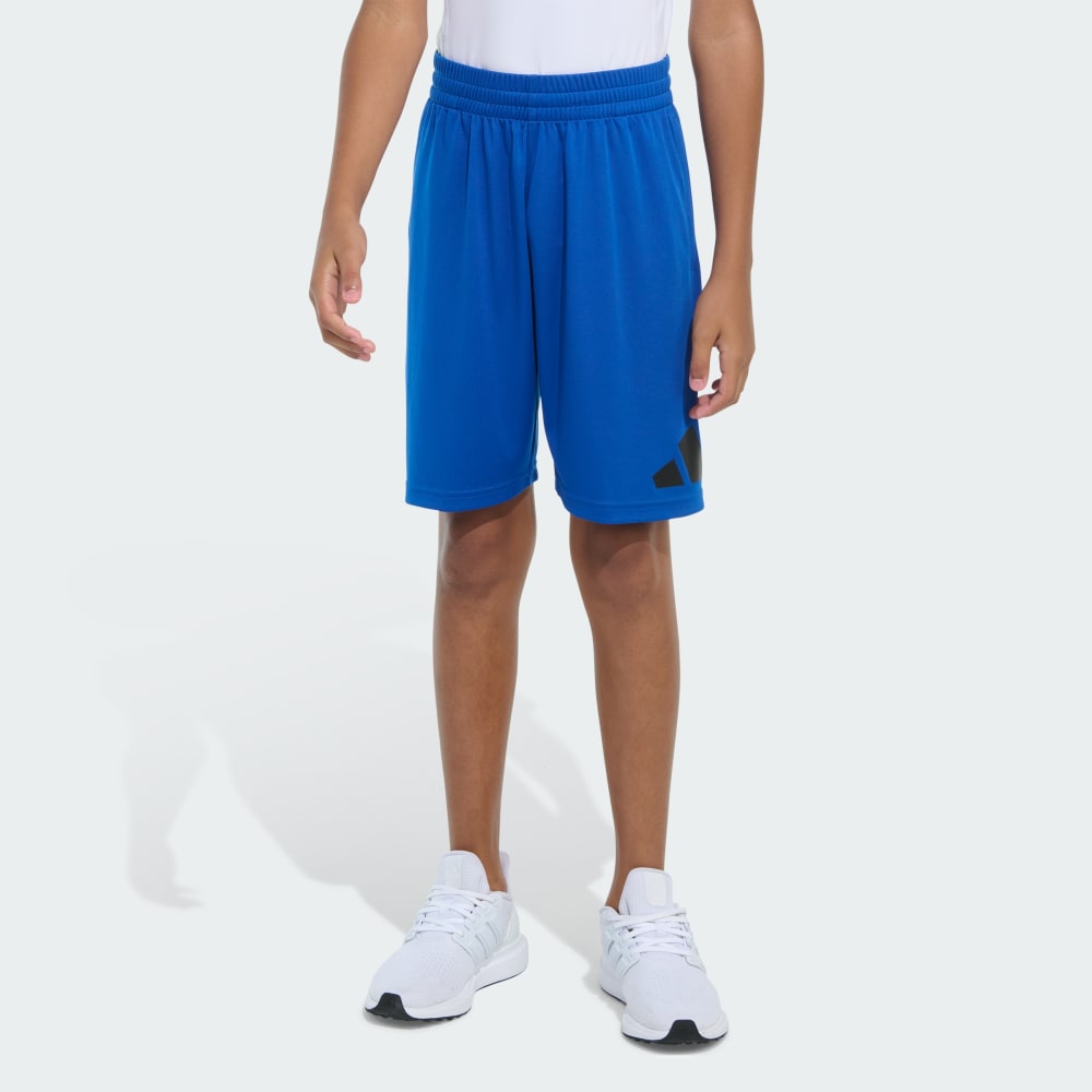 adidas Elastic Waistband Big Logo Shorts Adidas