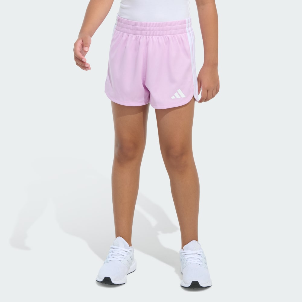 Elastic Waistband 3-Stripes Pacer Mesh Shorts Adidas