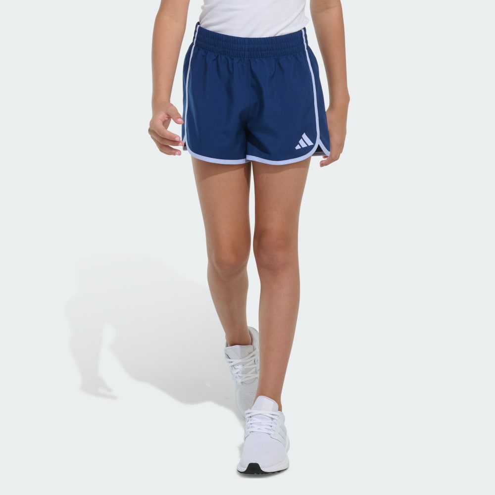 adidas Elastic Waistband Woven Shorts with Binding Adidas