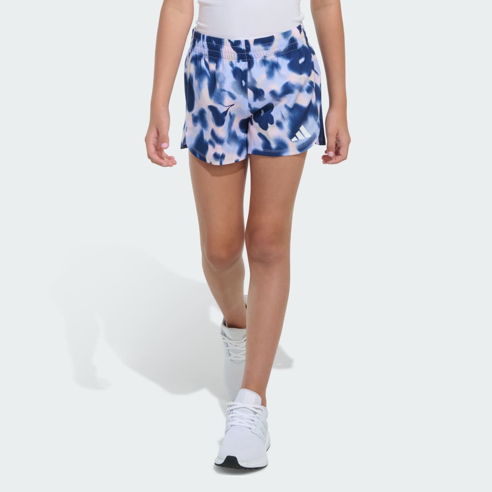 adidas Elastic Waistband Printed Woven Pacer Shorts Adidas