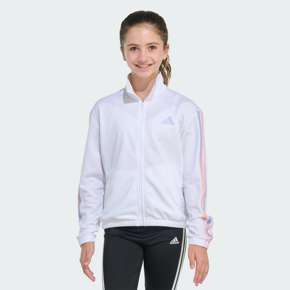 Long Sleeve 3-Stripes Printed Track Jacket Adidas