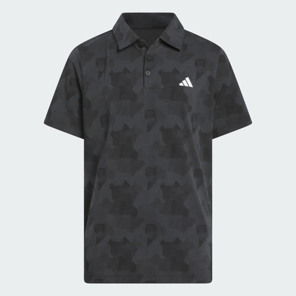 Printed Scripted Polo Shirt Kids Adidas performance