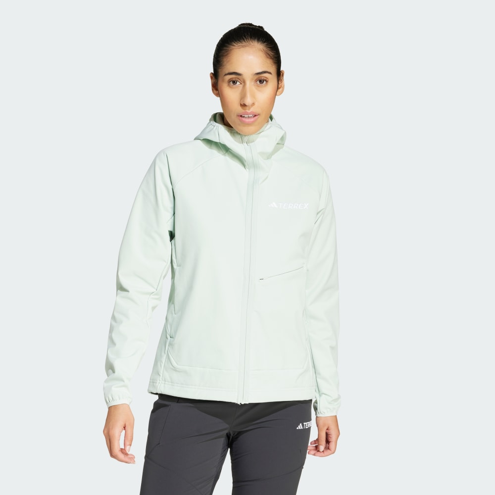 Terrex Xperior Softshell Fleece Hooded Jacket Adidas TERREX