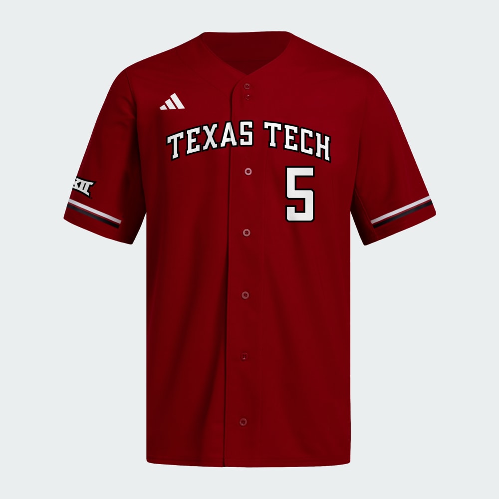 Texas Tech x Mahomes Full-Button Jersey Adidas performance