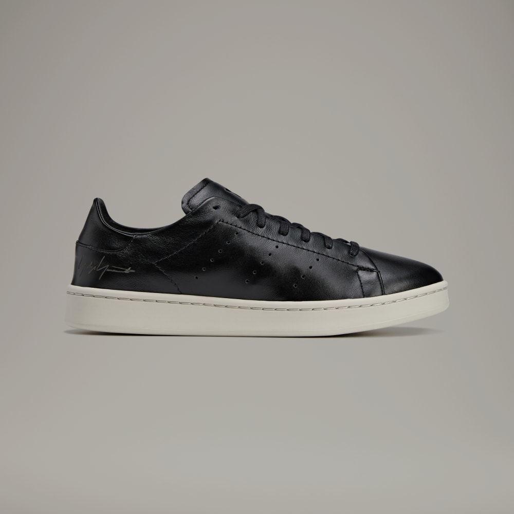 Классические кроссовки Y-3 Stan Smith из мягкой перфорированной кожи с графикой Ёдзи Ямамото Adidas Y-3