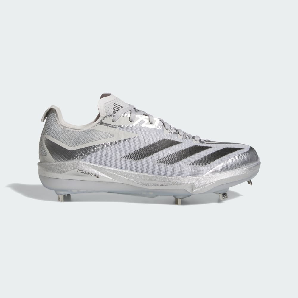 Adizero Electric+ Silver Speed Baseball Cleats Adidas performance