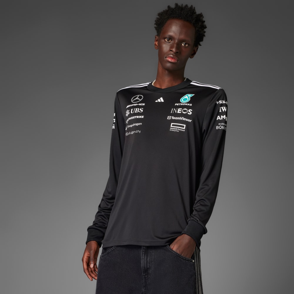 MERCEDES - AMG PETRONAS FORMULA ONE TEAM DRIVER JERSEY LONG SLEEVE Adidas performance