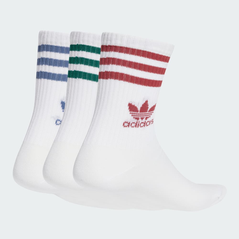 Mid Cut Crew Socks 3 Pairs Adidas Originals