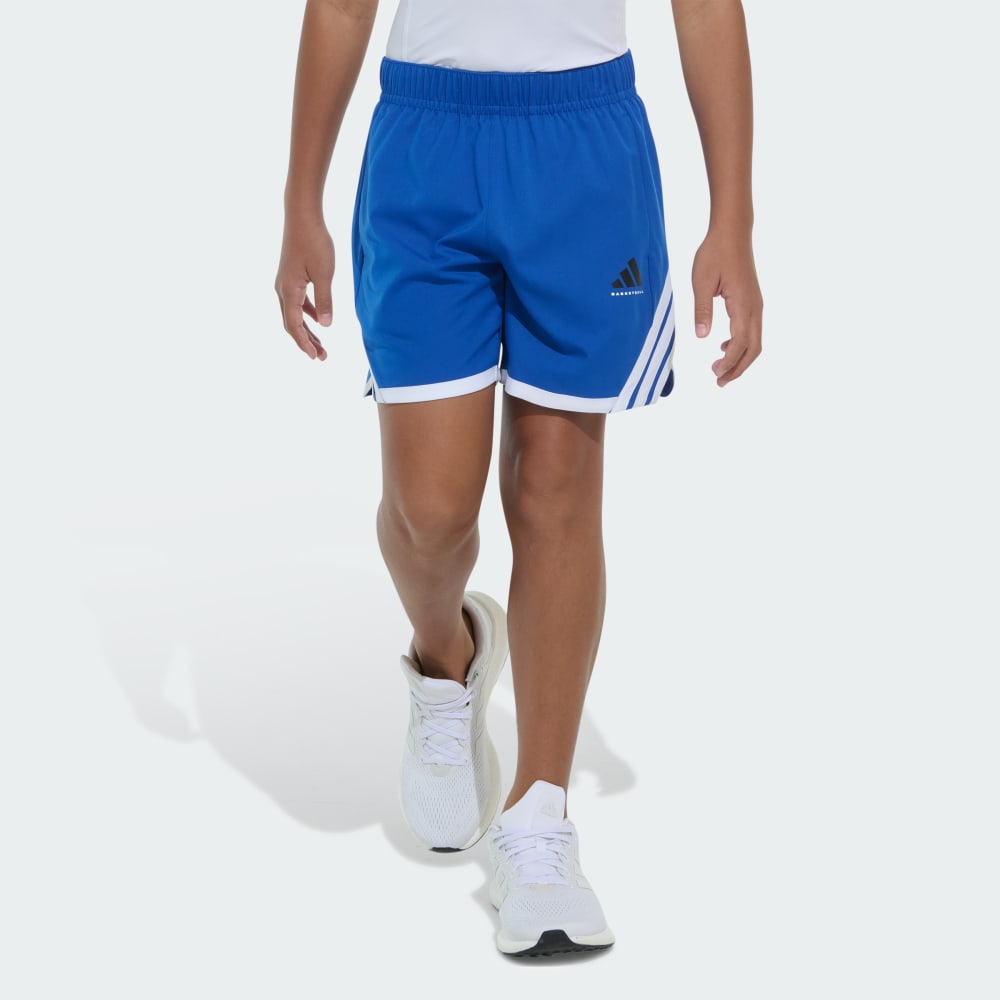 Elastic Waistband Woven Basketball Select Shorts Adidas