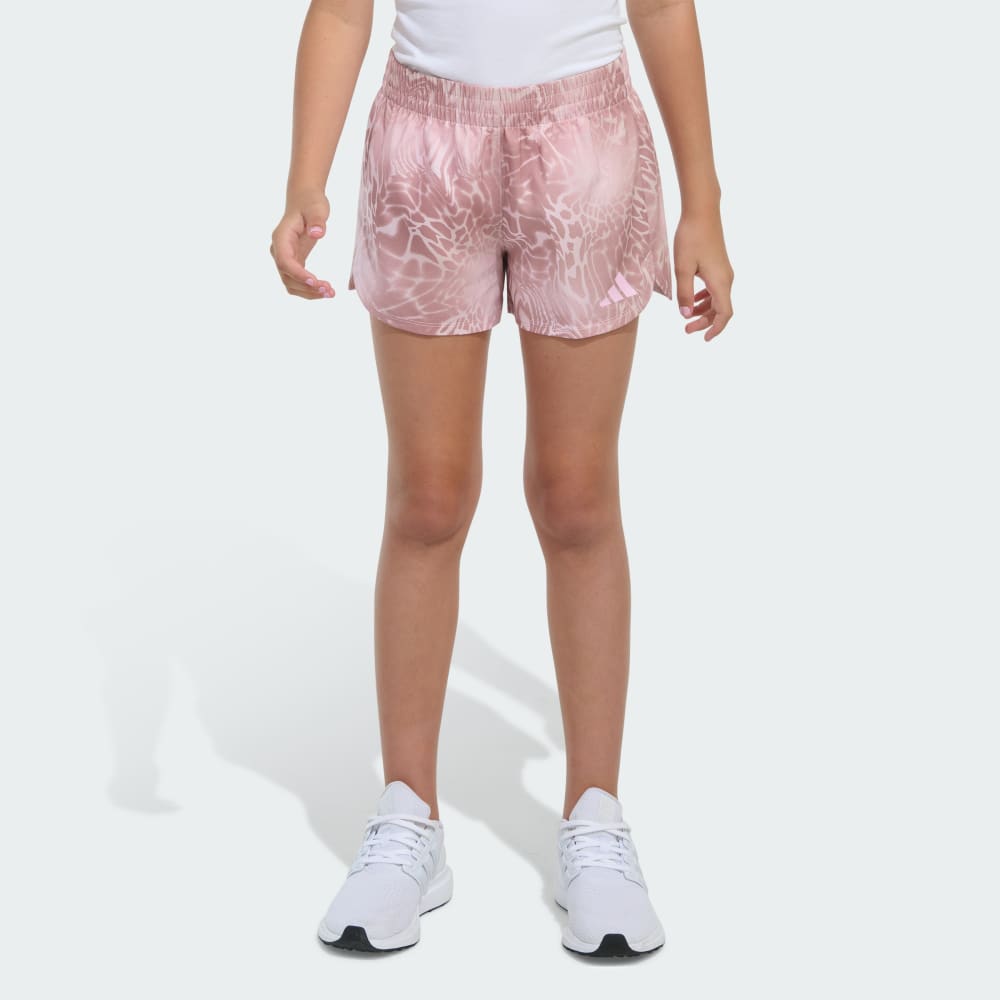 adidas Elastic Waistband Printed Woven Pacer Shorts Adidas