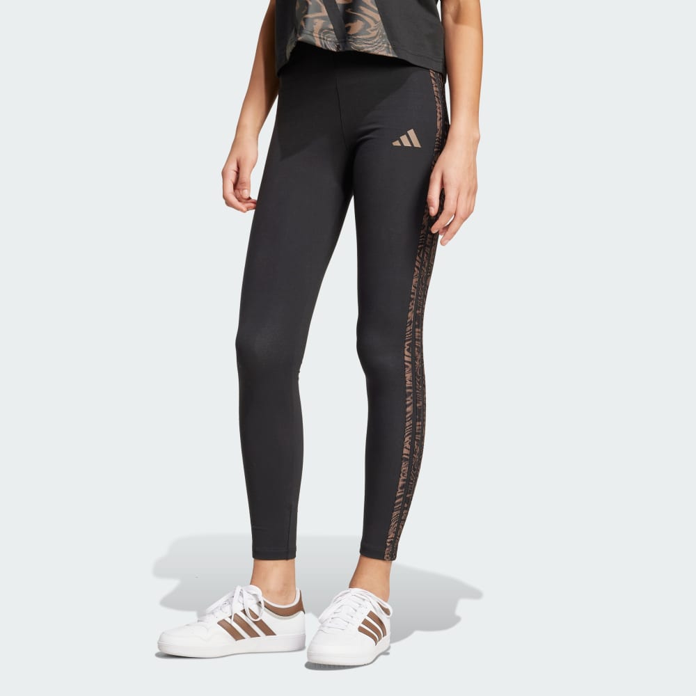 RC Essentials Seasonal Animal-Print Leggings Adidas