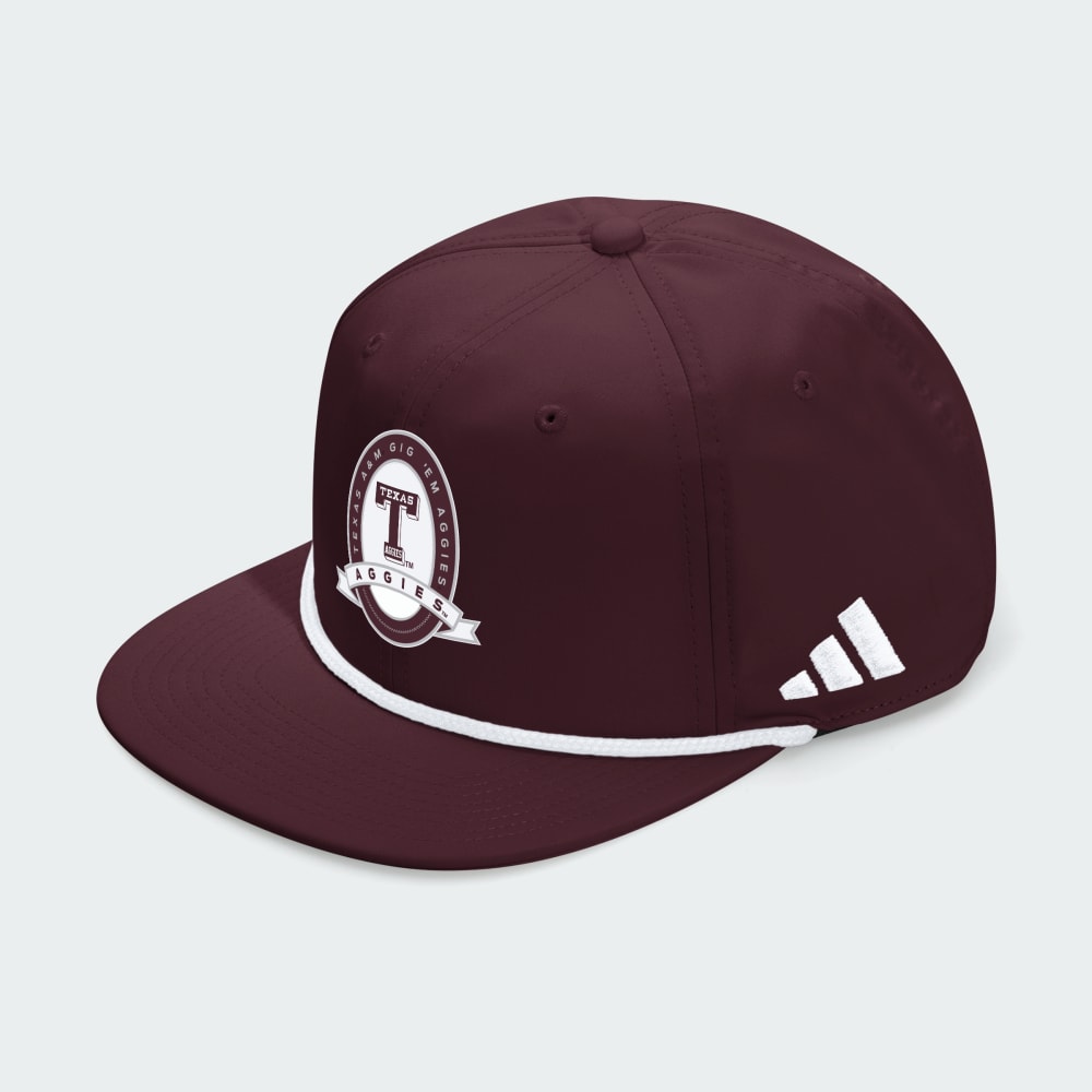 Texas A&M Rope Adjustable Hat Adidas performance