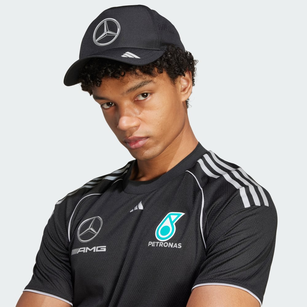 Сетчатая дышащая кепка команды Mercedes-AMG Petronas Formula One с технологией CLIMACOOL, выполненная из экоресурсов Adidas performance