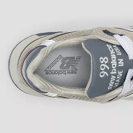 Кроссовки New Balance 998 Core, произведенные в США, с амортизацией ABZORB и верхом из свиной замши New Balance