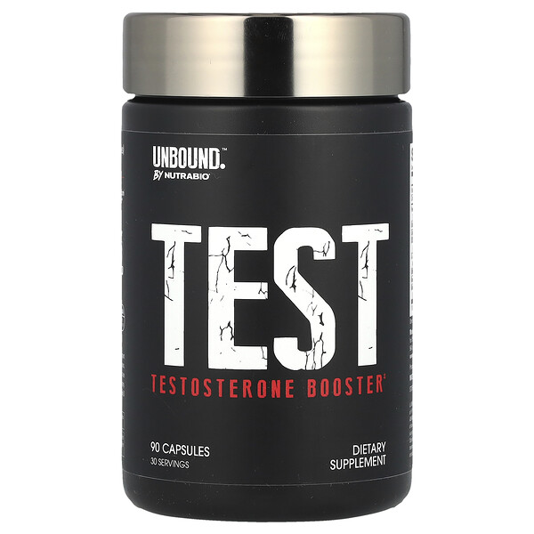 Test, Testosterone Booster, 90 Capsules NutraBio