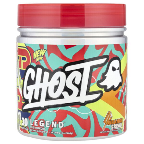 Legend® Pre-Workout, Orange Cream, 23.3 oz (660 g) Ghost