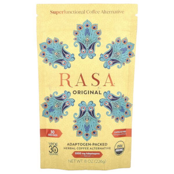 Adaptogen-Packed Herbal Coffee Alternative, Original, 8 oz (226 g) Rasa