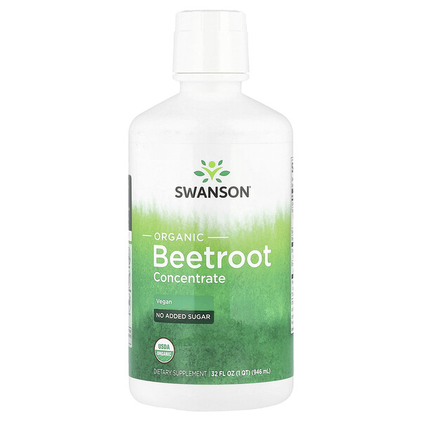 Organic Beetroot Concentrate, 32 fl oz (946 ml) Swanson