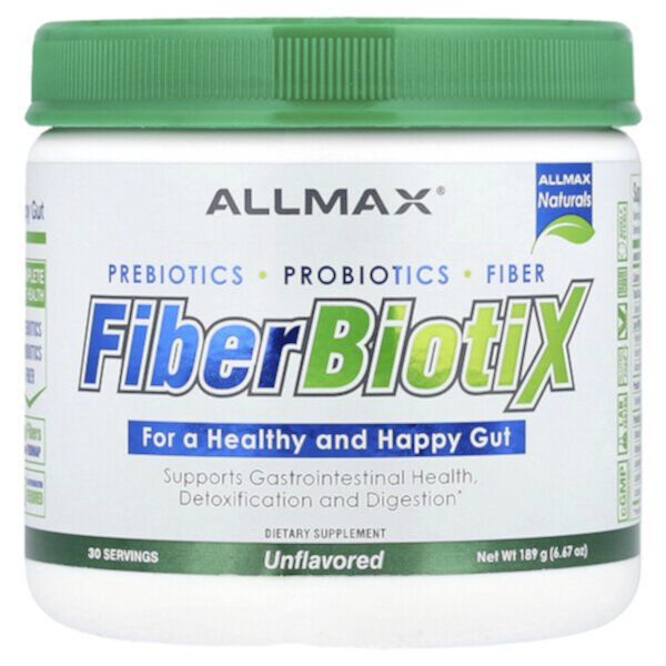 FiberBiotiX, Unfalvored, 6.67 oz (189 g) Allmax