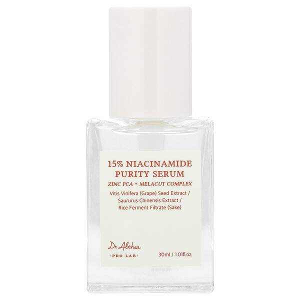 15% Niacinamide Purity Serum, 1.01 fl oz (30 ml) Dr. Althea