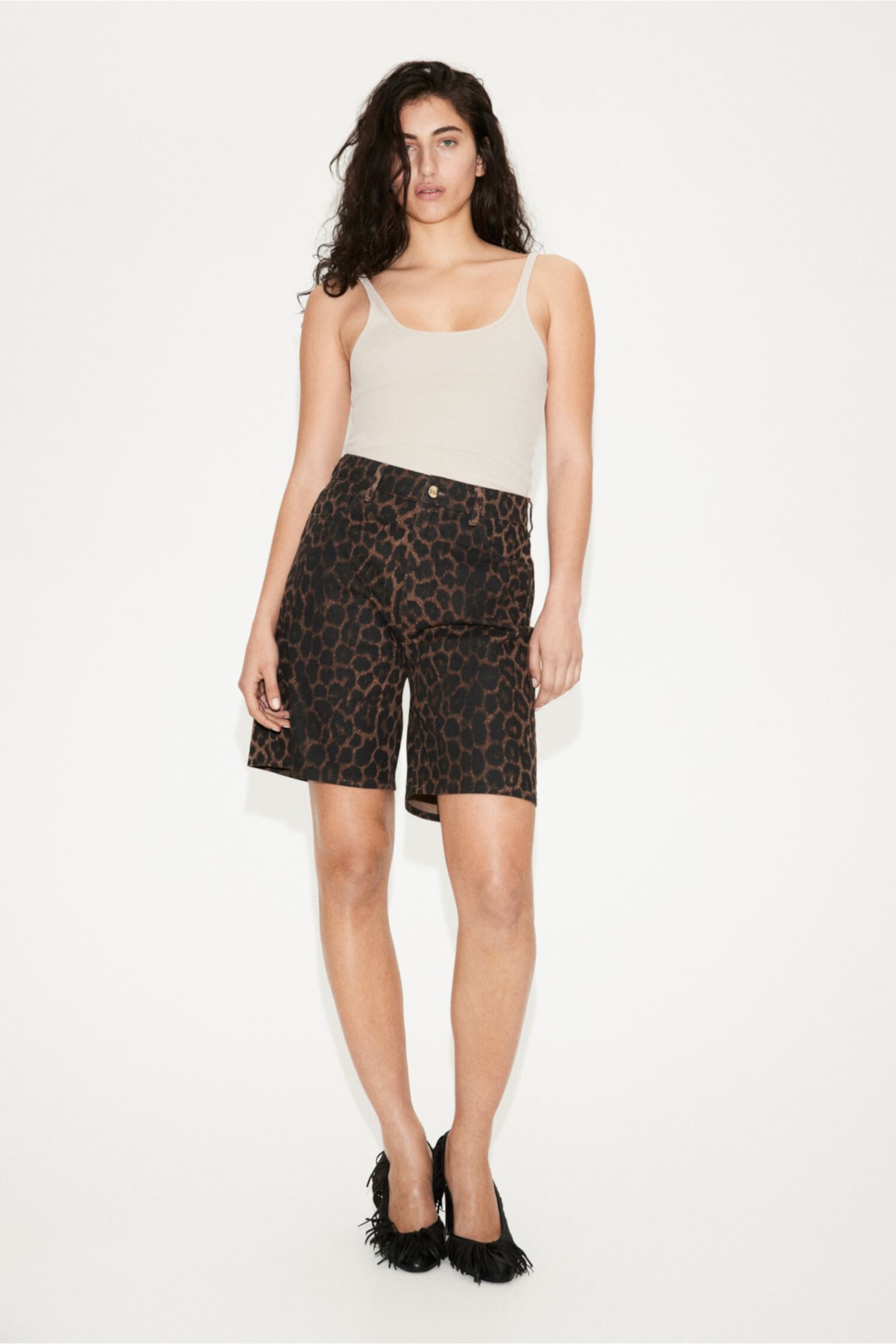 Denim Bermuda Shorts H&M