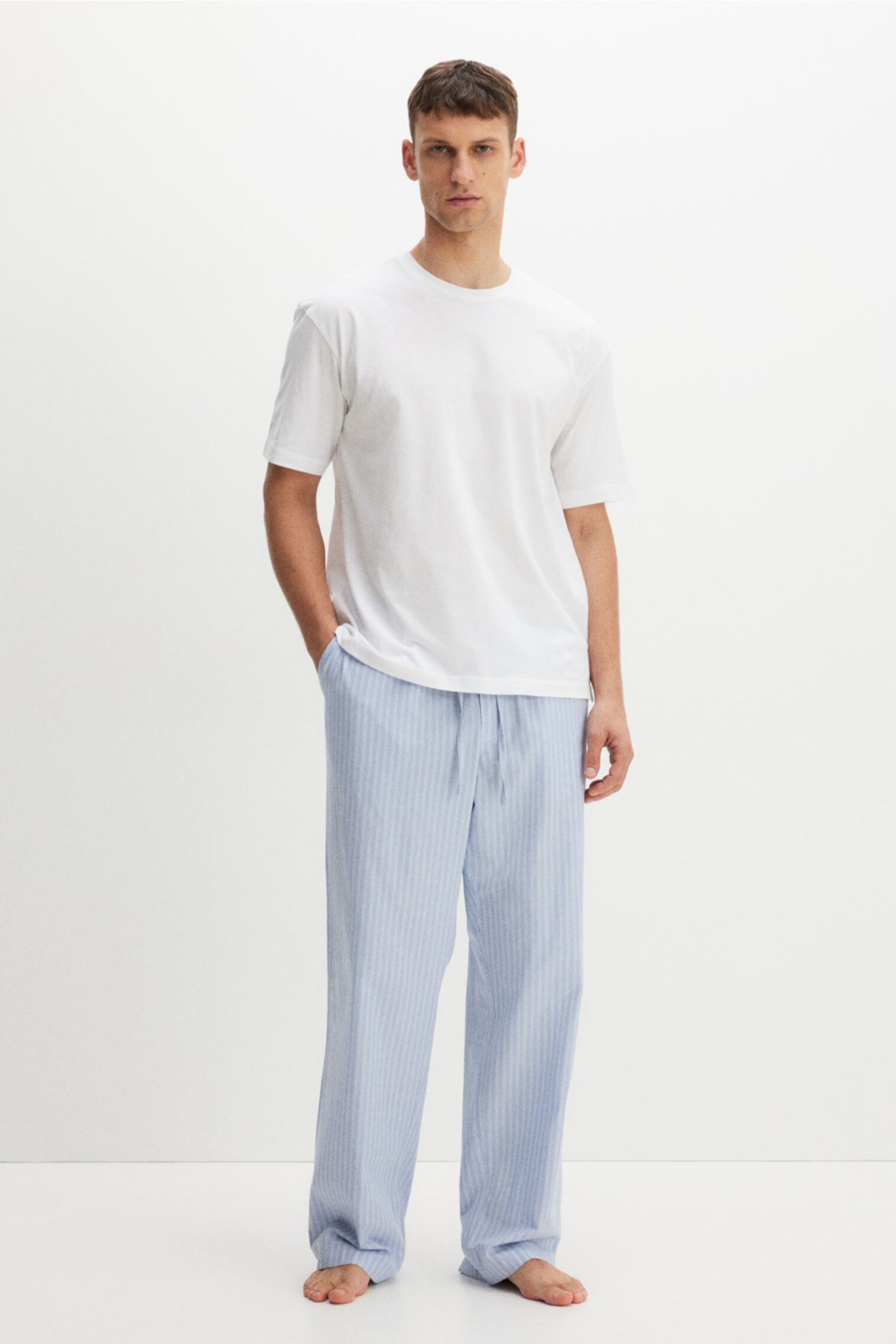 Pajama T-Shirt and Pants Set H&M