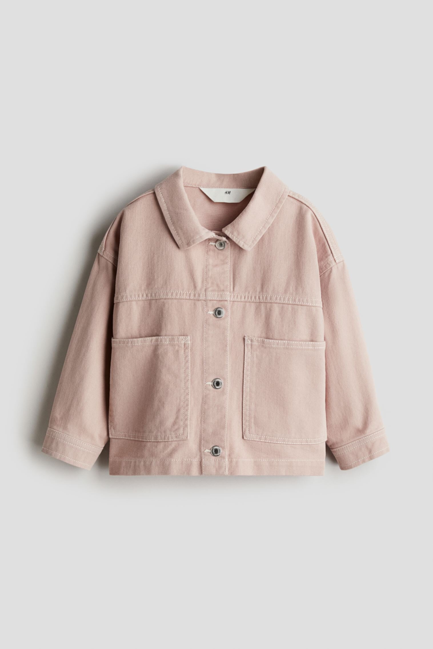 Oversized Cotton Twill Jacket H&M