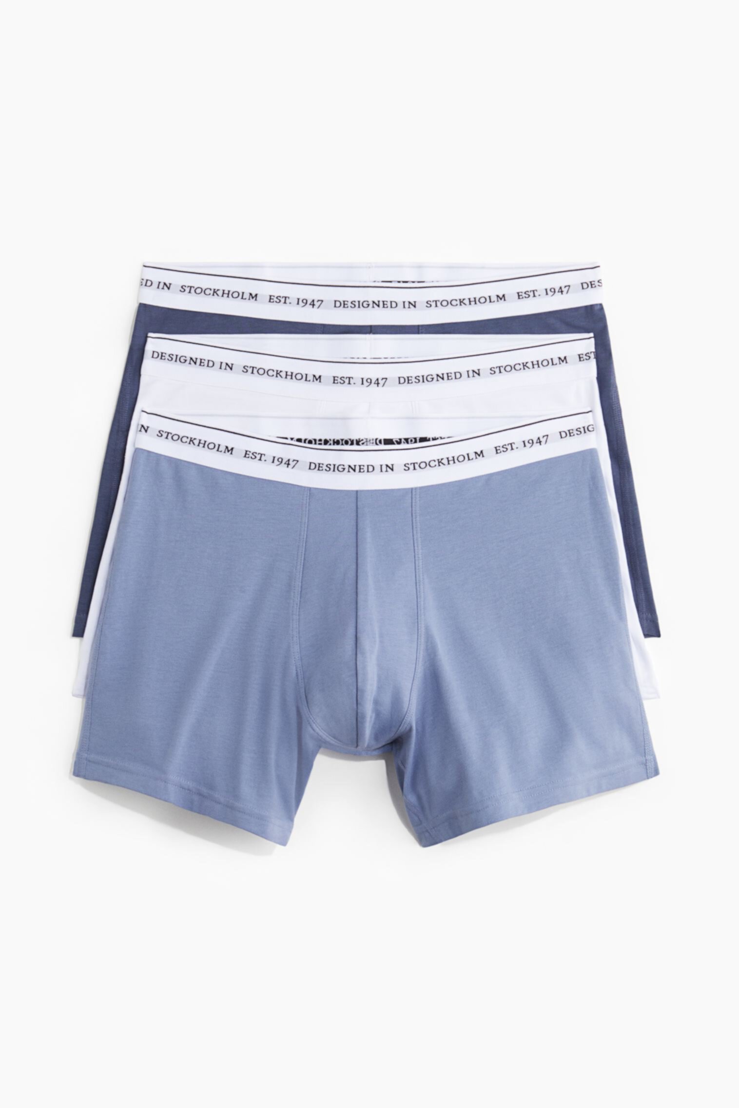 3-pack COOLMAX® Mid-Length Boxer Briefs H&M