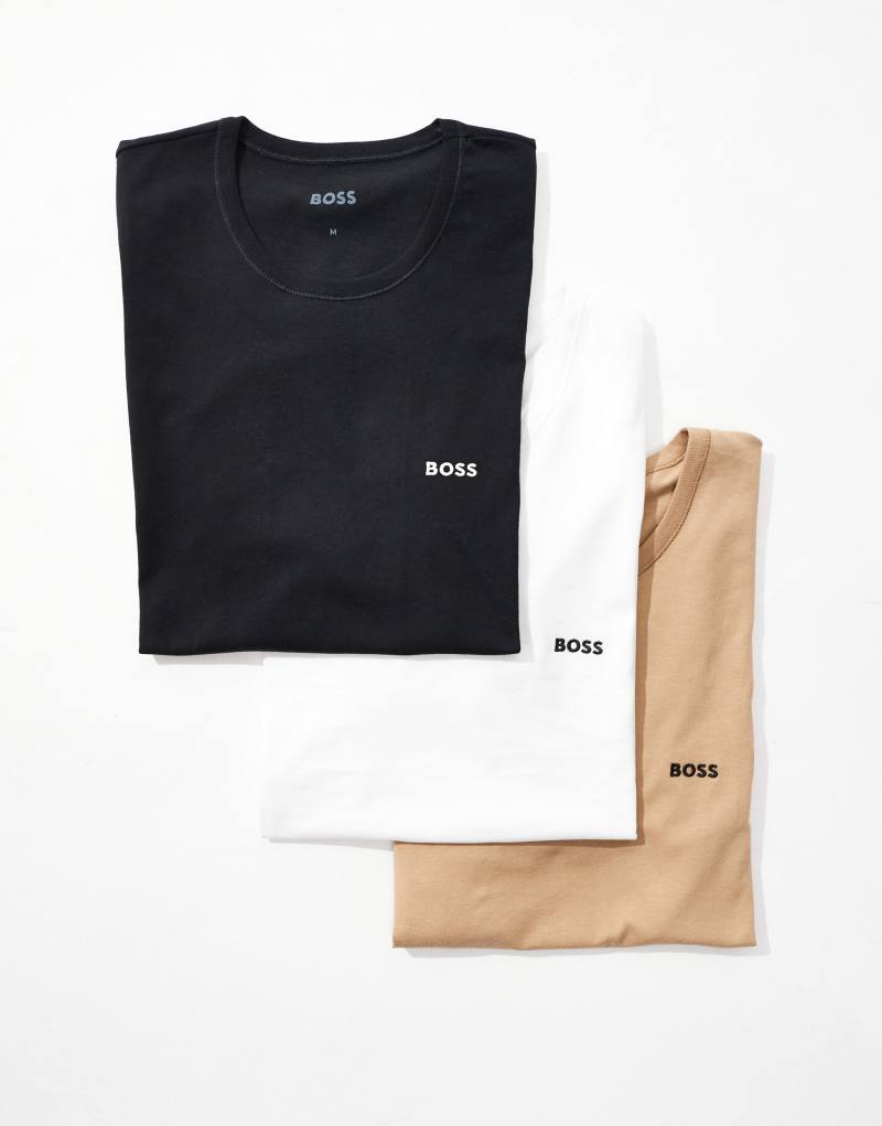 BOSS Bodywear 3 pack T-shirt in multi Boss