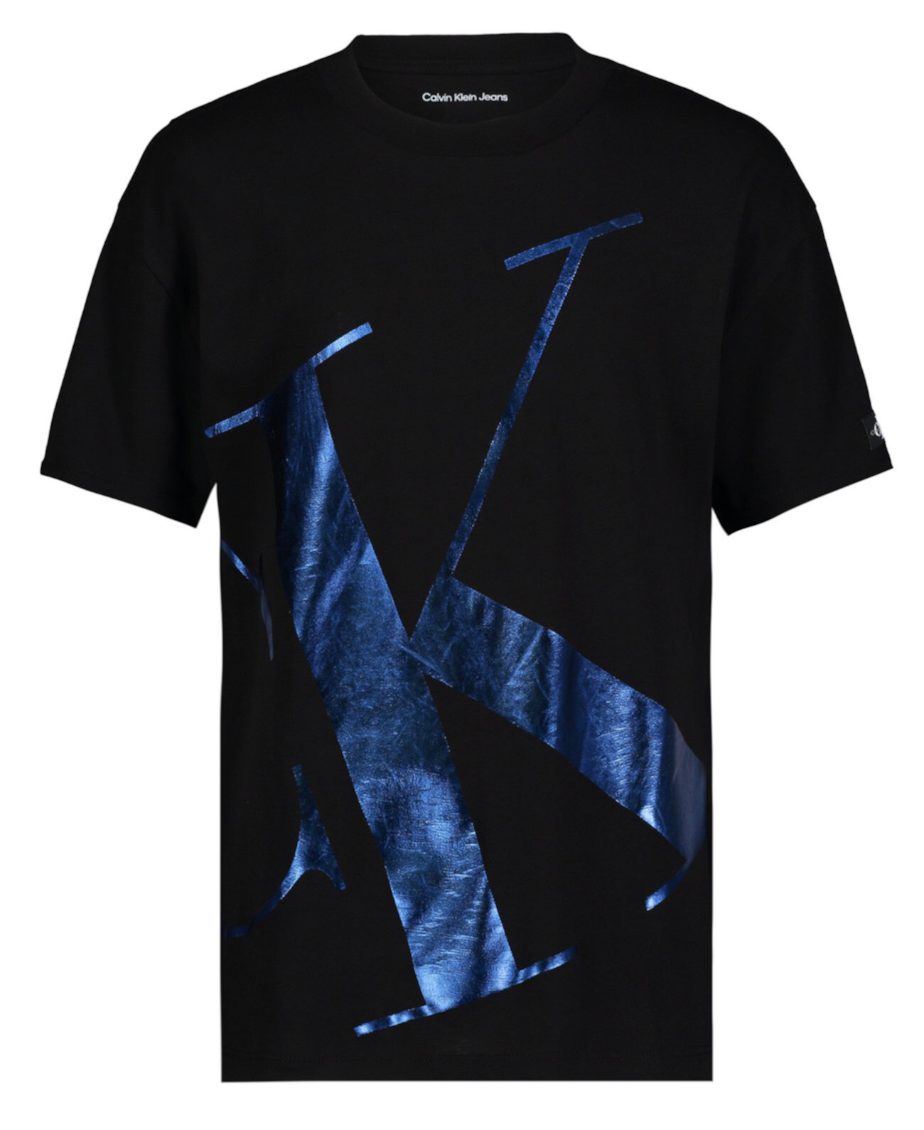 Big Boys Giant Foil CK Short Sleeve T-Shirt Calvin Klein