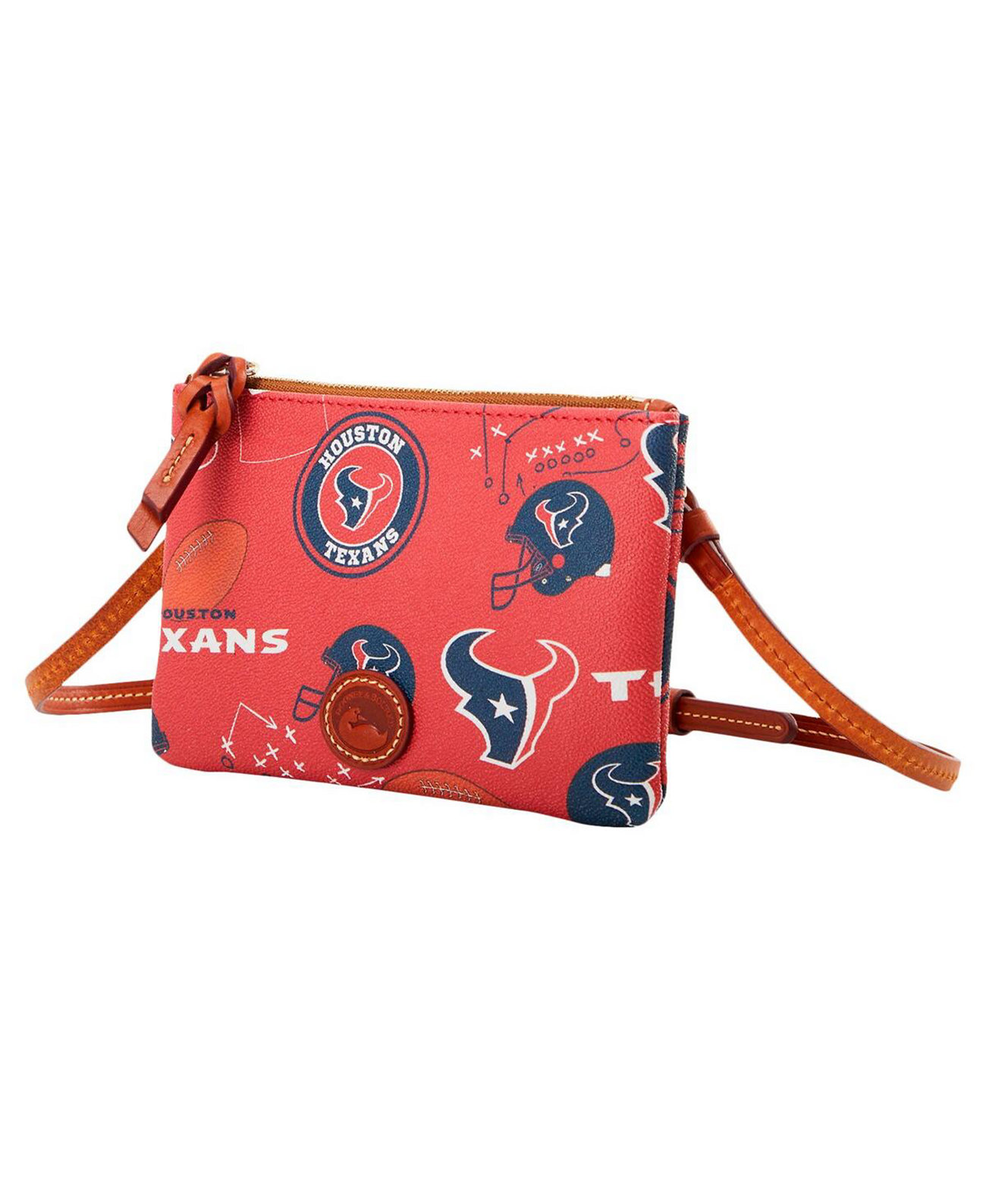 Houston Texans Top Zip Crossbody Purse Dooney & Bourke