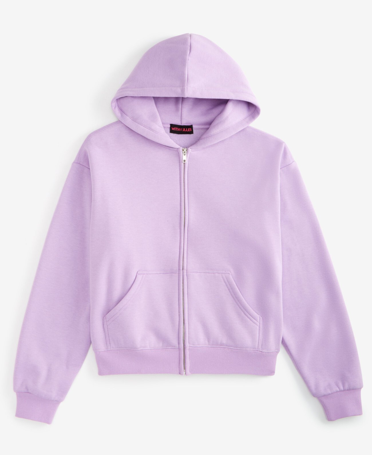 Big Girls Zip Hoodie Sweatshirt With Jules