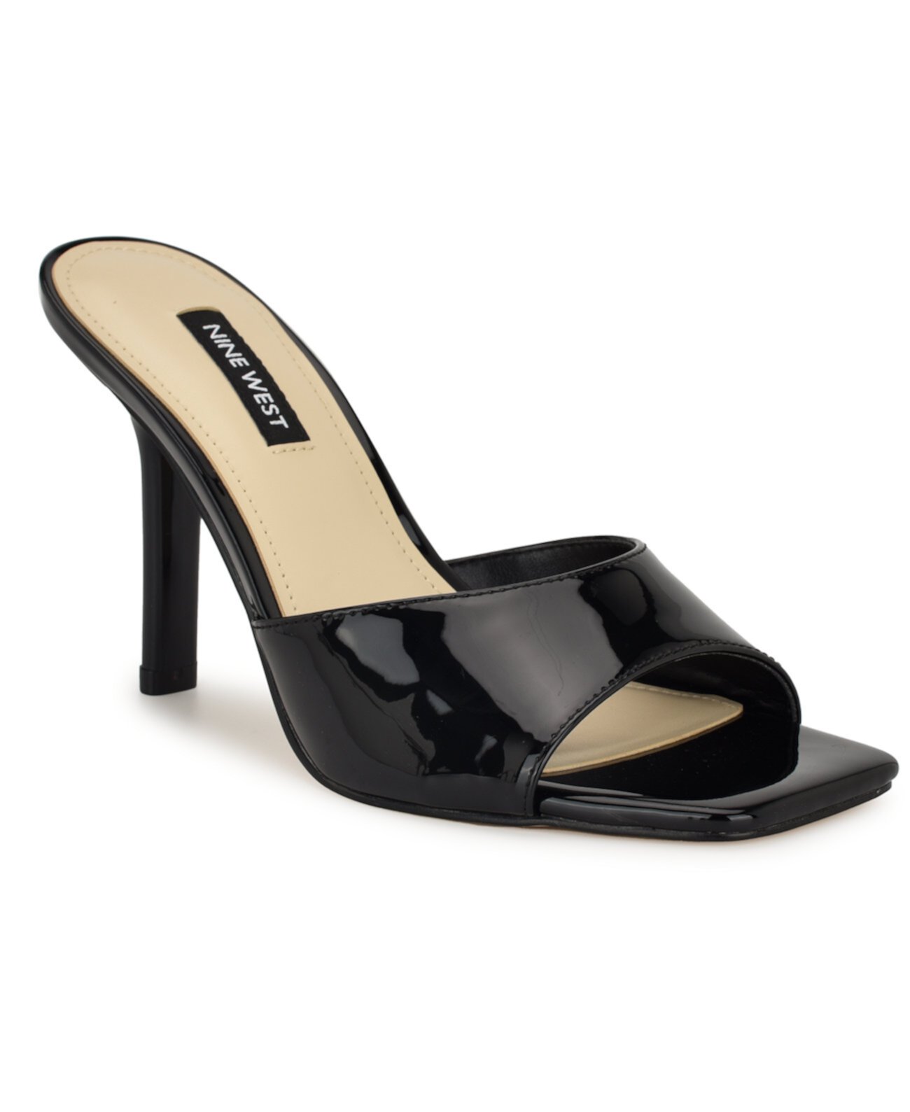 Women's Disko Square Toe Dress Sandals Nine West