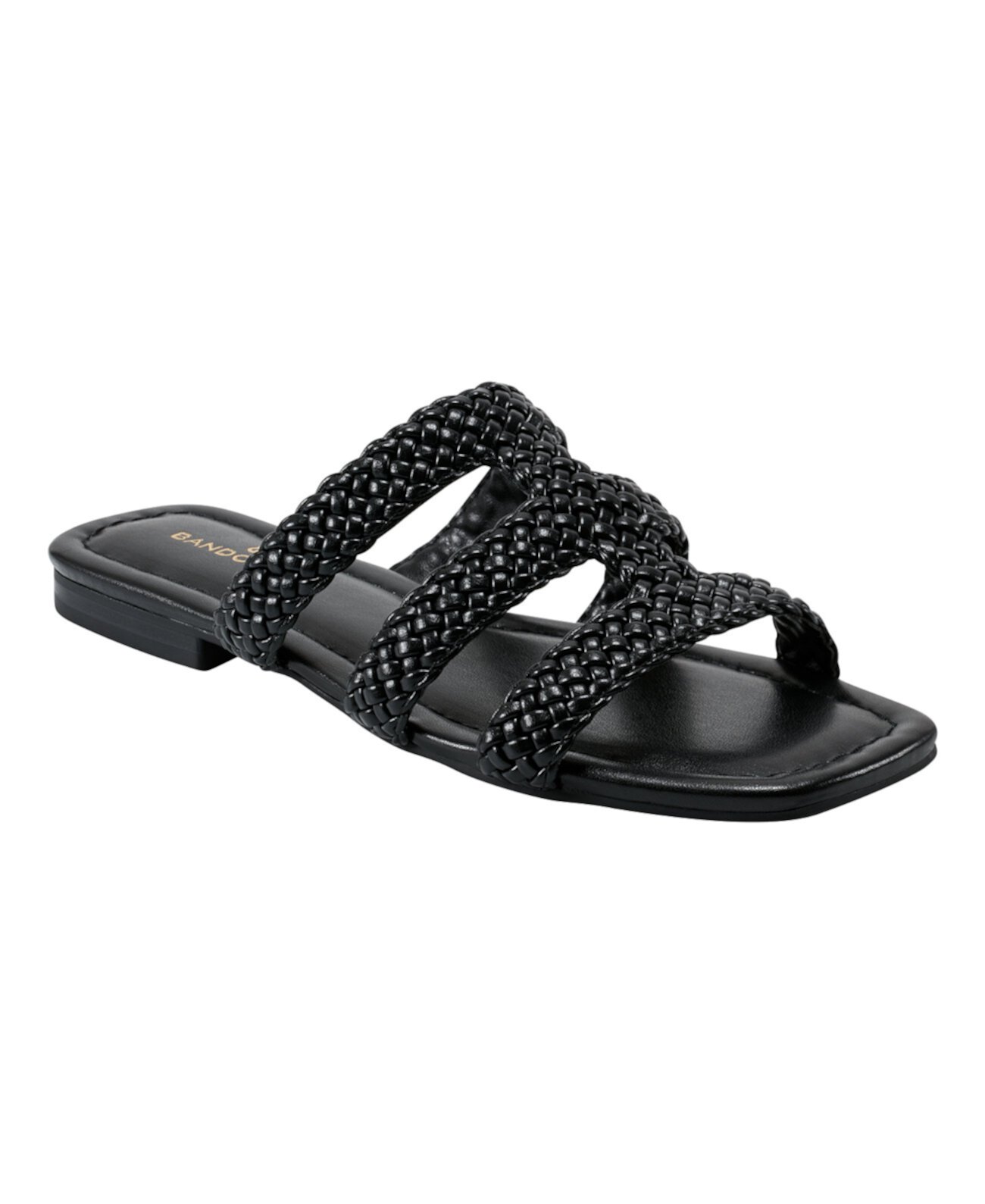 Women's Sumer Square Toe Flat Sandals Bandolino