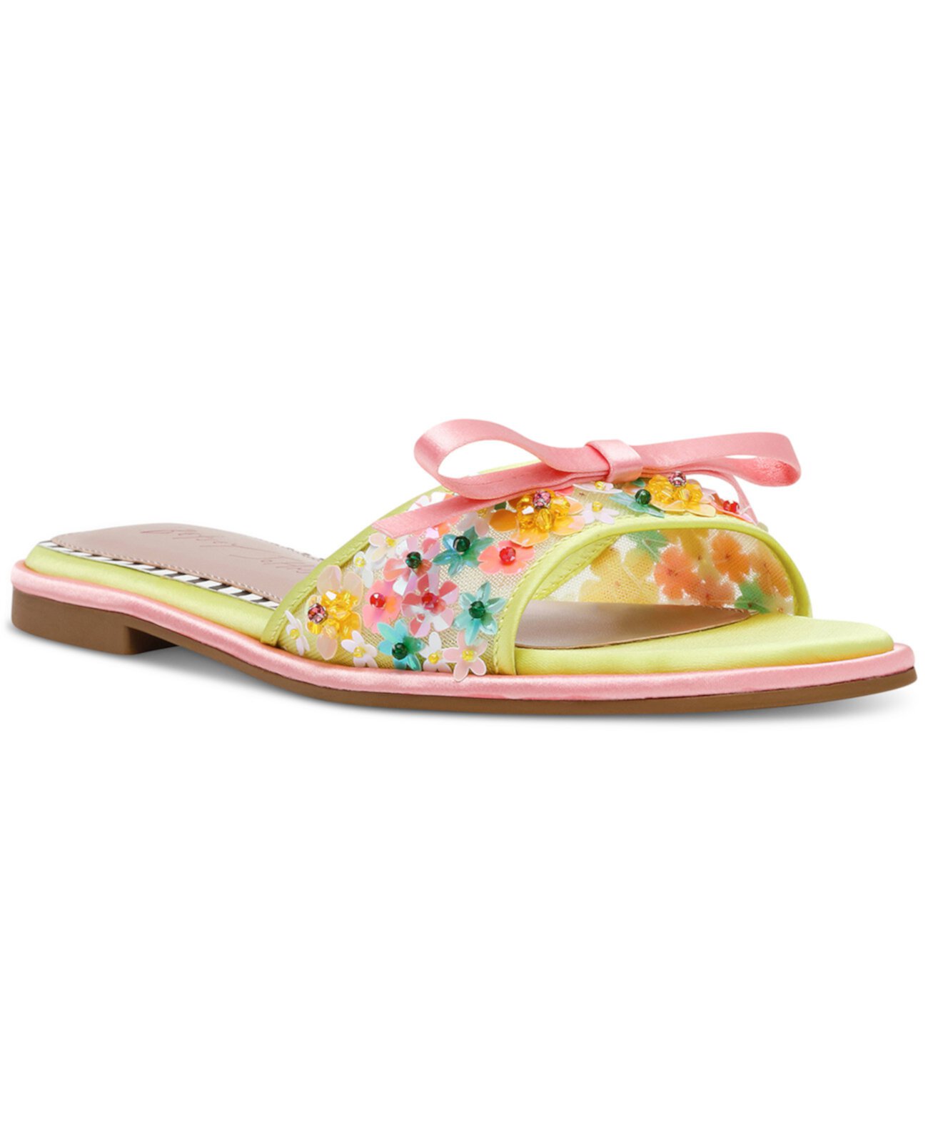 Women's Teasee Floral Slide Sandals Betsey Johnson