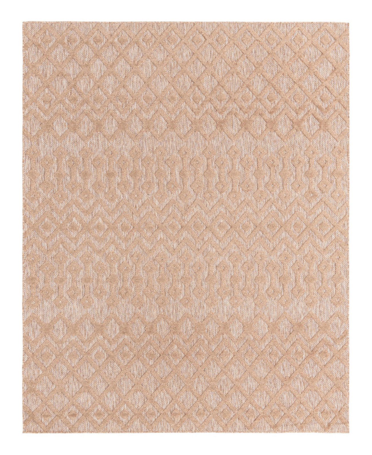 High-Low Pile Latisse Textured Outdoor LTO02 7'10" x 10' Area Rug Bayshore Home