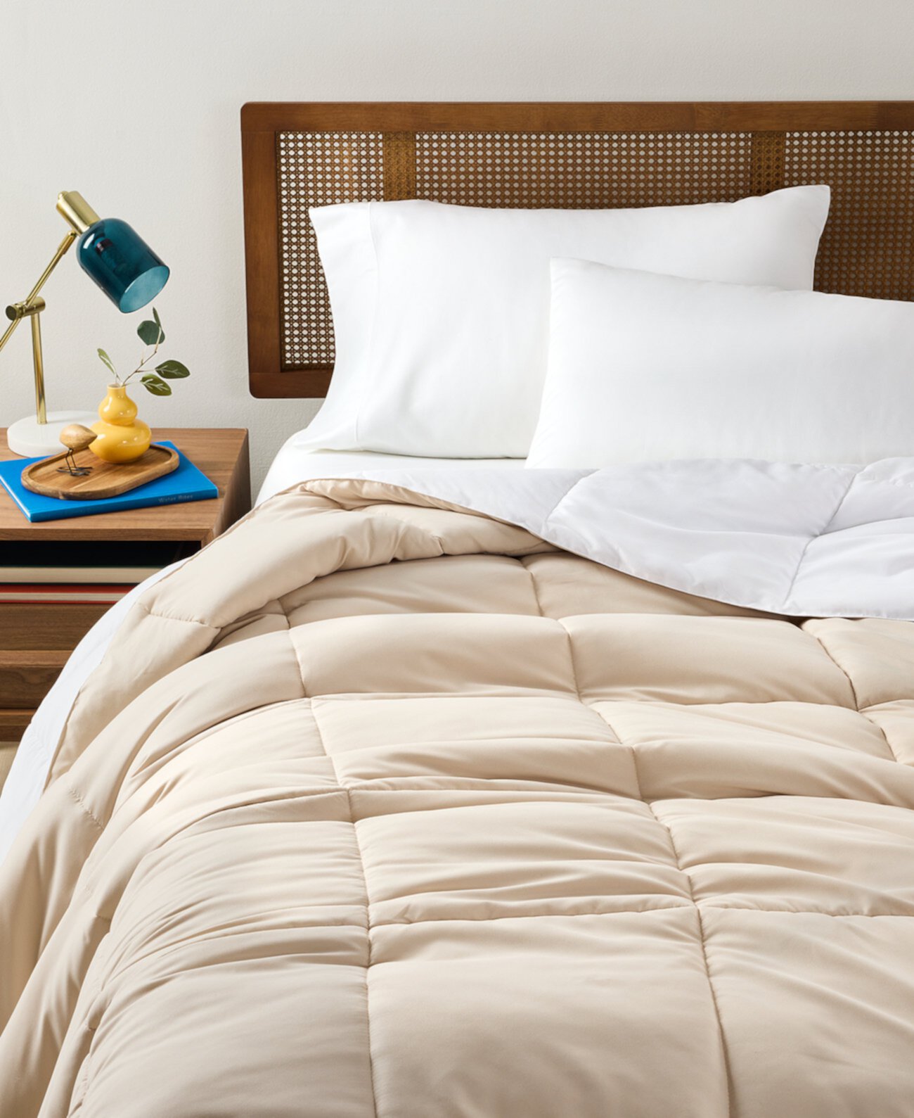 Microfiber Down Alternative Comforter, Full/Queen, Exclusively at Macy's Arch Studio