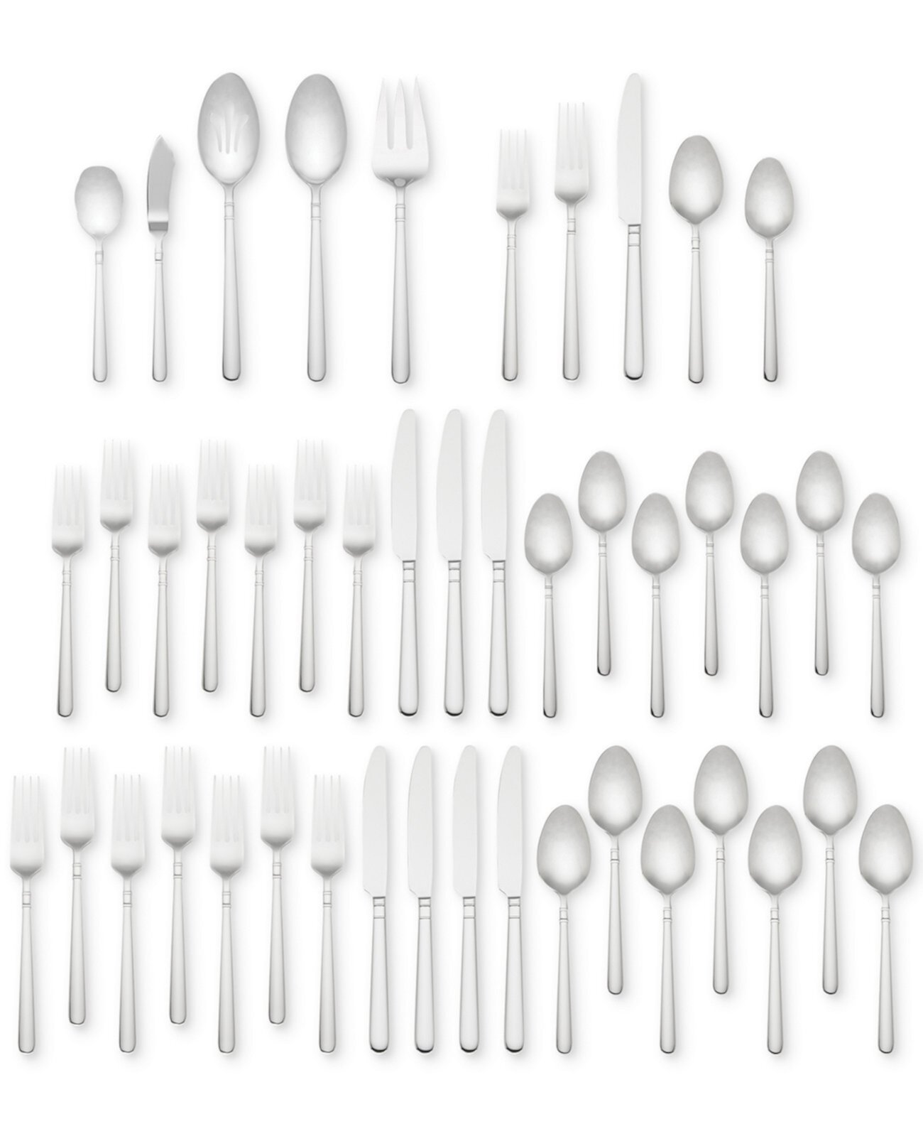 Carlton 45-Pc. Flatware Set, Service for 8 Kate Spade New York