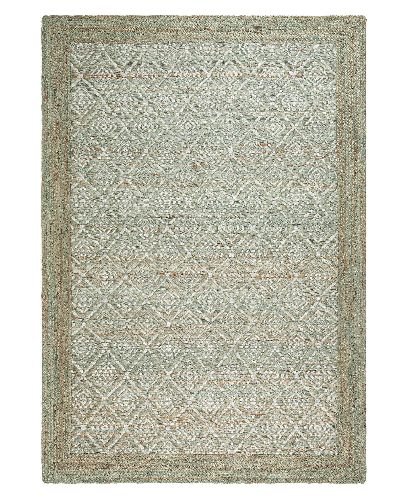 Nalani Terra Textured Diamond 5'x7' Area Rug Town & Country Living