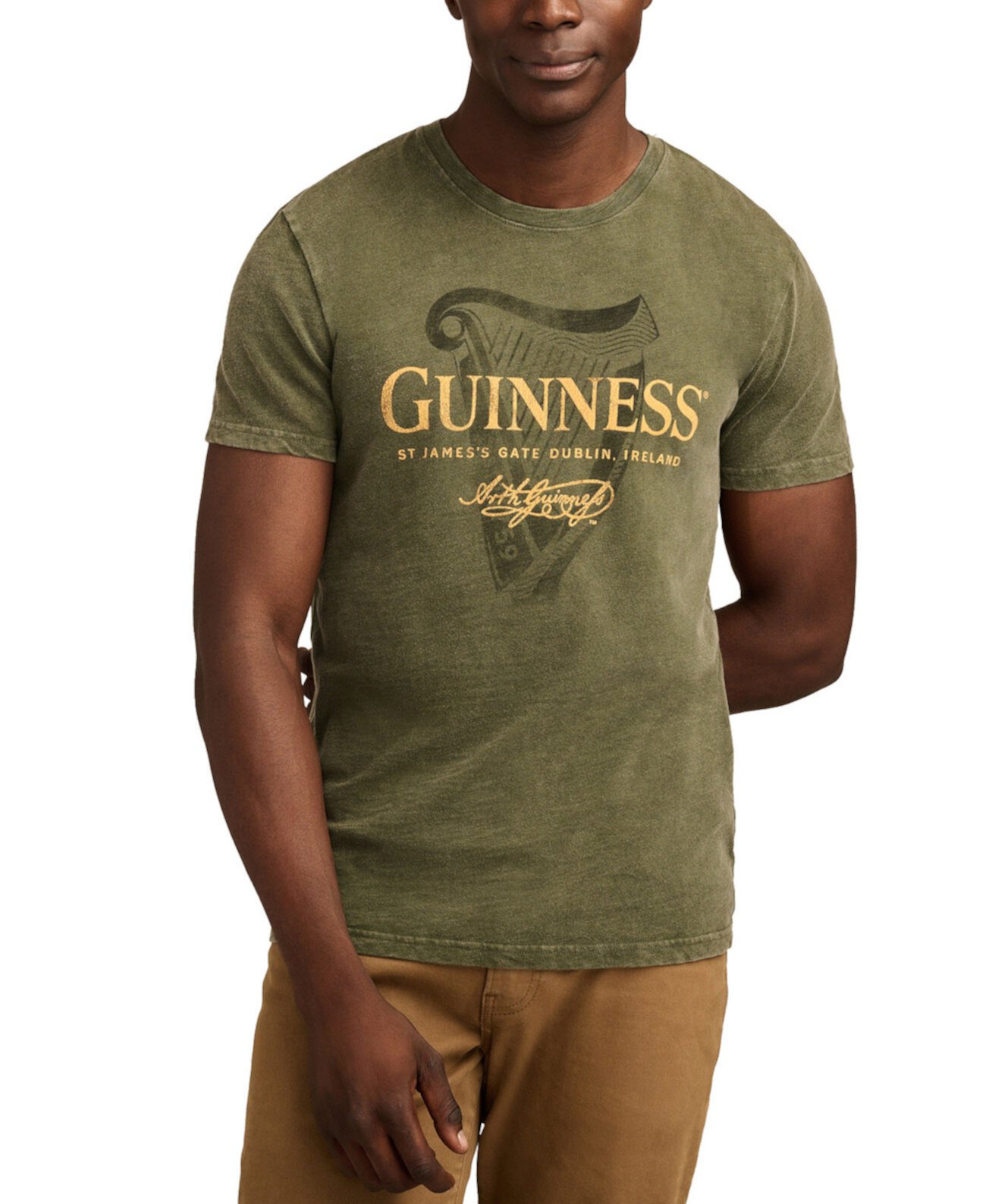 Men's Guinness Harp Logo Tee Lucky Brand