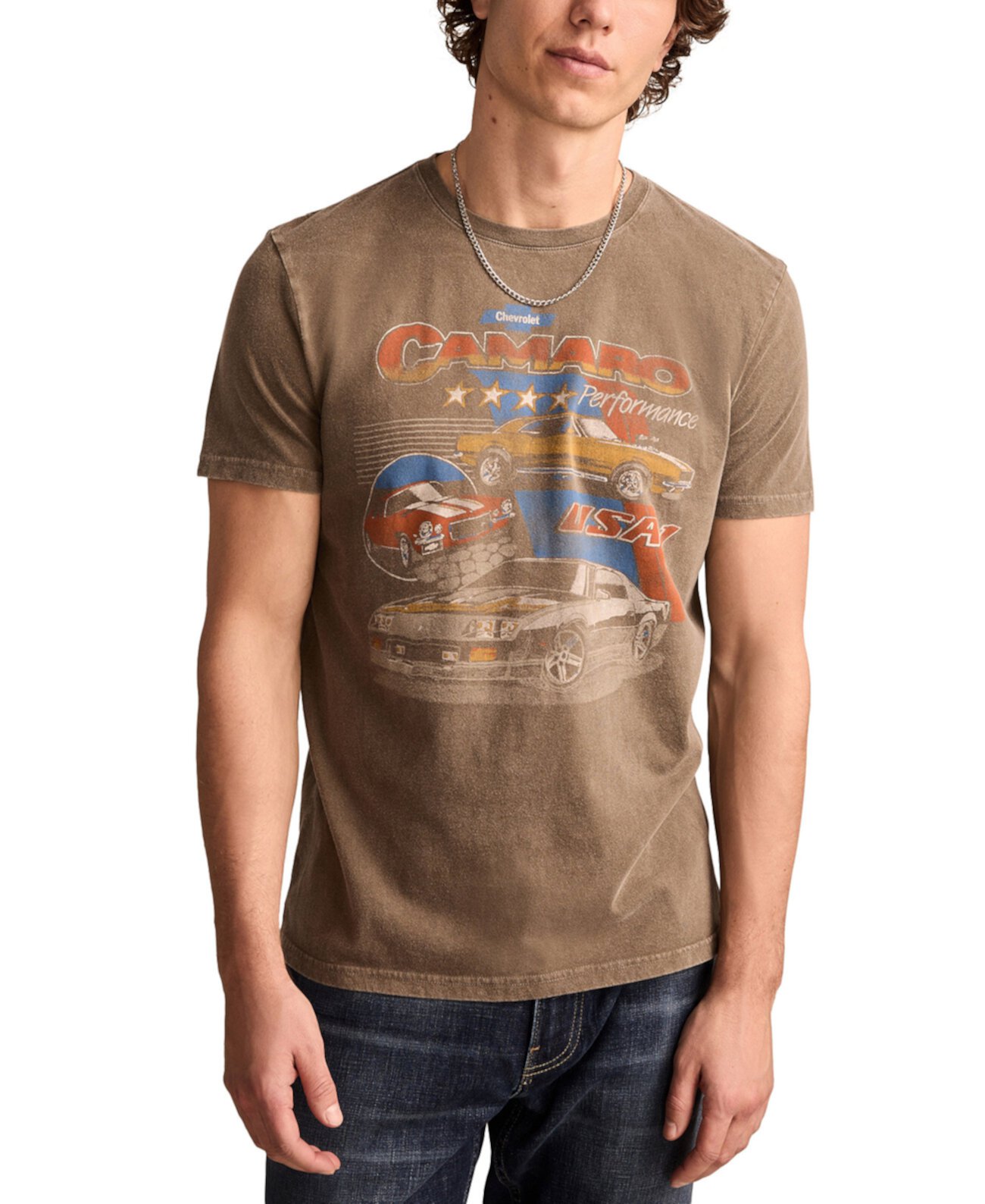 Men's Classic Fit Short Sleeve Graphic T-Shirt Lucky Brand