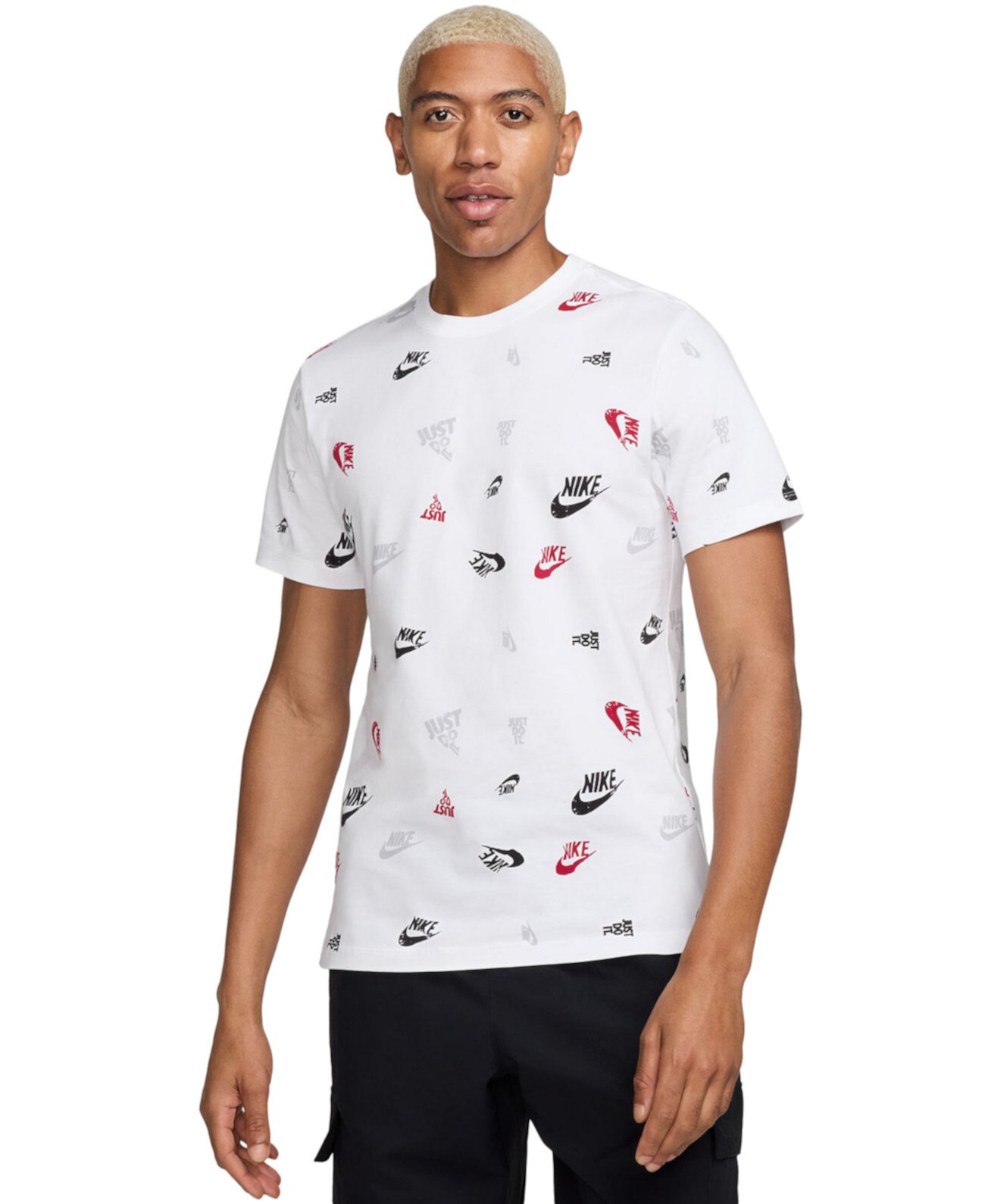 Sportswear Men's Cotton Printed T-Shirt Nike