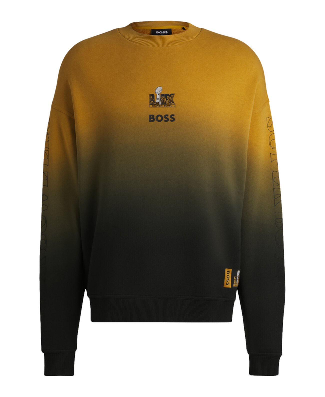 x NFL Men's Gold-Tone Embroidery Sweatshirt Boss