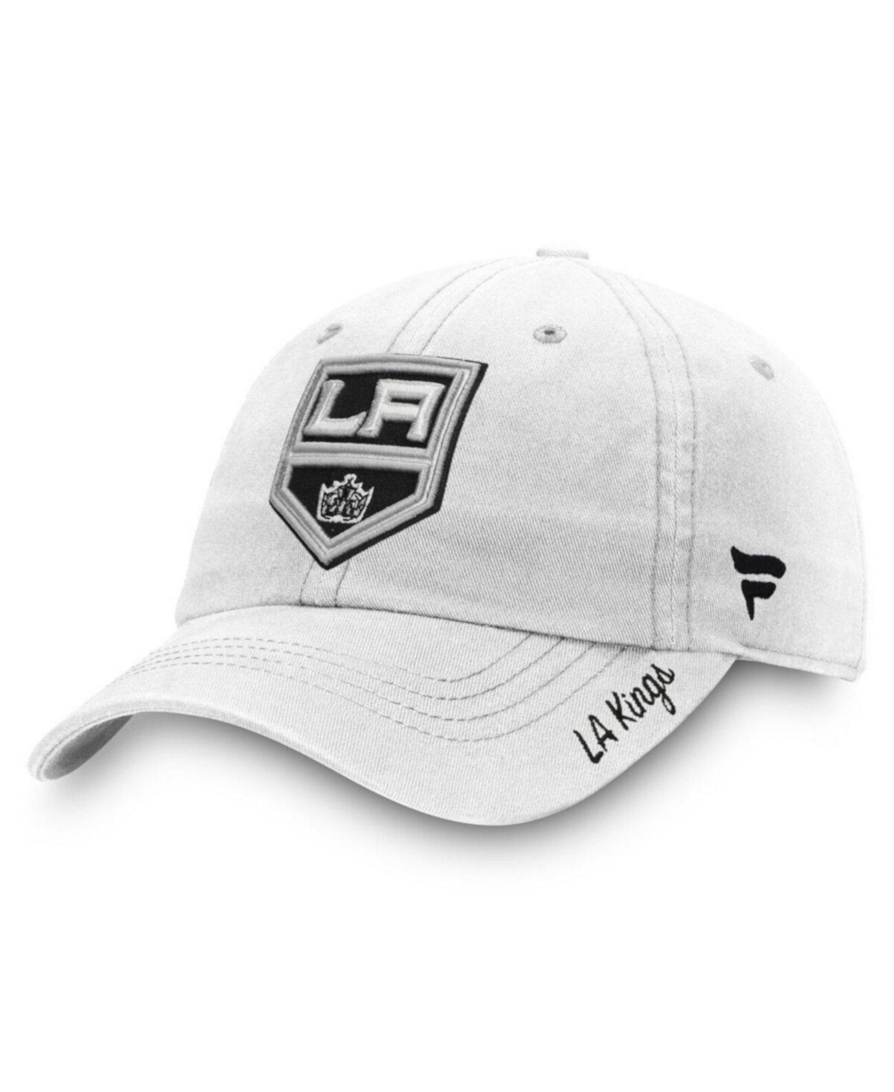 Men's Gray Los Angeles Kings Core Fundamental Adjustable Hat Fanatics